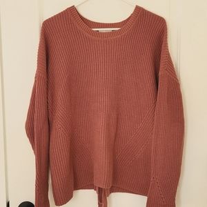 Lucky Brand Tied Back Sweater Size Large